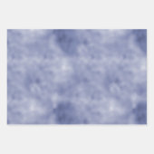 シルバーパープルグリジーグリッターストライプ ラッピングペーパーシート (正面3)