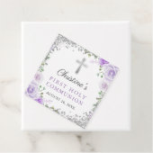 シルバーパープルフローラ第1聖餐式 フェイバータグ (インサイチュ)