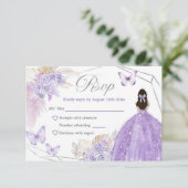 シルバーパープルボホバタフライキンセアニラ 出欠カード (スタンド正面)