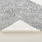 シルバーヒョウ灰色ニャーニャーキティキャット シェルパブランケット (3/4)