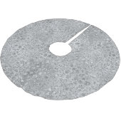 シルバーヒョウ灰色ニャーニャーキティキャット ブラッシュドポリエステルツリースカート (アングル)