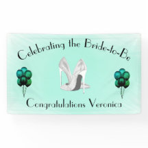 シルバーヒールでミント花嫁おめでとうございます