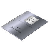 シルバービジネスのロゴ名 ノートブック (左側)