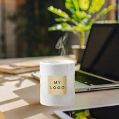 シルバービジネスのロゴ コーヒーマグカップ