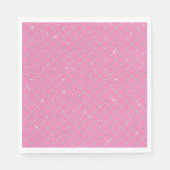 シルバーピンクの人魚 スタンダードランチョンナプキン (正面)