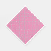 シルバーピンクの人魚 スタンダードランチョンナプキン (角)