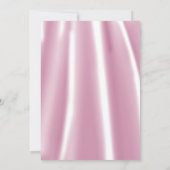 シルバーピンクダイヤモンドダマスク&ティアラスウィート16招待状 招待状 (裏面)