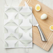 シルバーピンホイール キッチンタオル (四つ折り)