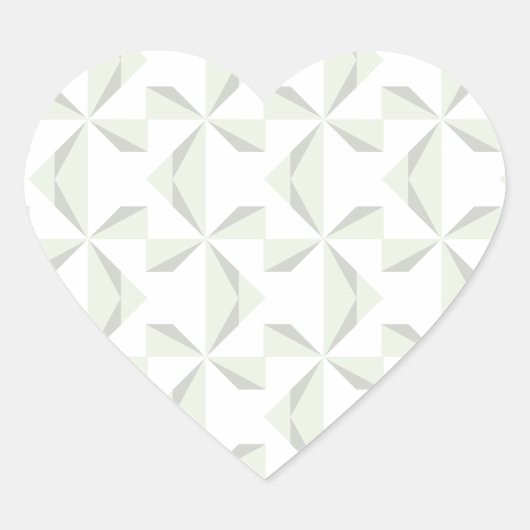 シルバーピンホイール ハートシール (正面)