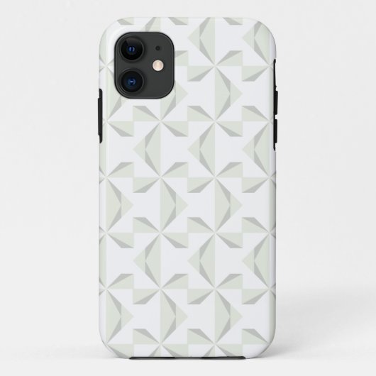 シルバーピンホイール Case-Mate iPhoneケース (裏面)