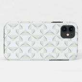 シルバーピンホイール Case-Mate iPhoneケース (裏面(横))