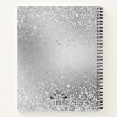 シルバーファブラスグリッターアイズ ノートブック (裏面)