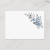 シルバーファーン結婚ズ宿泊施設 エンクロージャーカード (裏面)