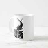 シルバーフィッ初期のク昆虫 – 昆虫学ギーク コーヒーマグカップ (正面左)