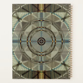 シルバーフィルムはかりで測フラクタルアート プランナー手帳 (裏面)