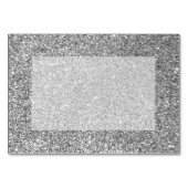 シルバーフェイクグリッター写真 テーブルナンバー (正面)