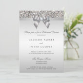 シルバーフェイクシークンズボーリハーサルディナー 招待状 (スタンド正面)