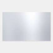 シルバーフェイク空白のテンプレートグラマエレガントルック 長方形シール (正面)