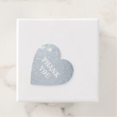 シルバーフォイルありがとうご結婚夫婦の名前を追加 フェイバータグ (箱)