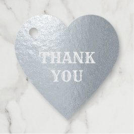 シルバーフォイルありがとうご結婚夫婦の名前を追加 フェイバータグ