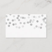 シルバーフォイルグリッターライトを挿入 エンクロージャーカード (裏面)