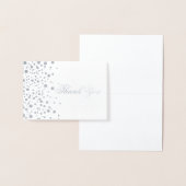 シルバーフォイルドットありがとう 箔カード (ディスプレー)