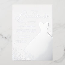 シルバーフォイルドレエレガントスキンセアニェラパーティー