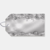 シルバーフォイルルックギフトラベル ギフトタグ (裏面横)