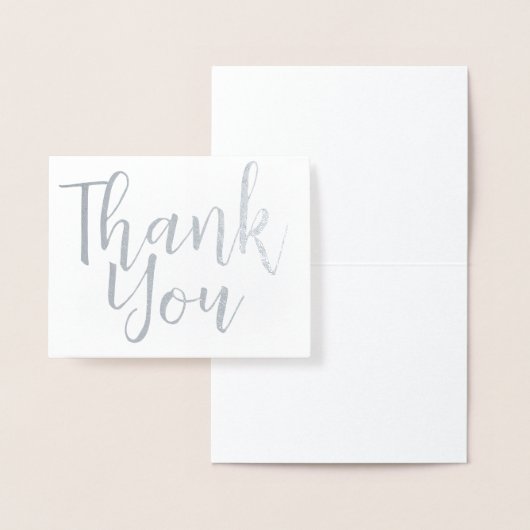 シルバーフォイル渦巻き木ありがとう聖書の聖句 箔カード (ディスプレー)