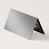 シルバーフォイル&スクリプトフォトデイトカードを保存 名刺 (裏面)