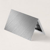 シルバーフォイル&スクリプトフォトデイトカードを保存 名刺 (裏面)