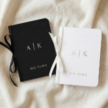 シルバーフォイル 結婚誓約書 セット モノグラム 彼の 彼女の