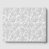 シルバーフォトダイヤモンド記念日フローラ ゲストブック (裏面)