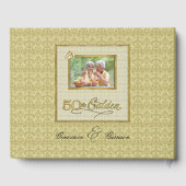 シルバーフォト結婚で50周年を迎える ゲストブック (裏面)