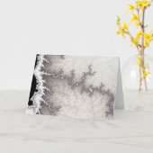 シルバーフォルトライングリーティングカード カード (黄色い花)