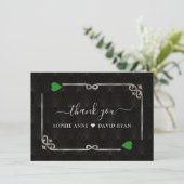 シルバーフォレストグリーンカジノベガストランプのポーカー結婚ズ サンキューカード (スタンド正面)