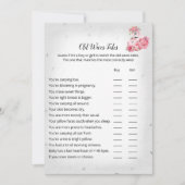 シルバーフラミンゴバレリーナ旧妻の物語ゲーム 招待状 (正面)