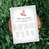 シルバーフラミンゴバレリーナ誰が私のママのベビーゲーム 招待状