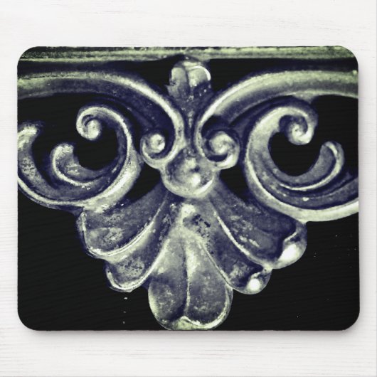 シルバーフレフランスのーム マウスパッド (正面)