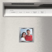 シルバーフレームのマグネット上の写真 マグネット (インサイチュ (食洗機))