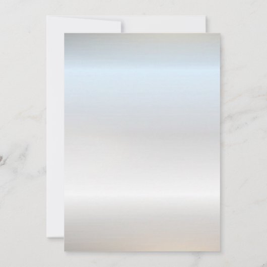 シルバーフレームバーガンディバラブラックスウィート16 招待状 (裏面)