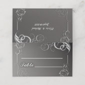 シルバーフレーム プレイスカード (外部開封)