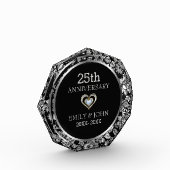 シルバーフローラダマスク フォトブロック (左)