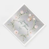 シルバーフローラベビーバニーベビーシャワー (コーナー)