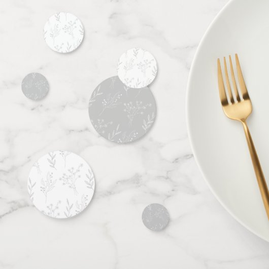 シルバーフローラボホ結婚ズ コンフェッティ (グループ)