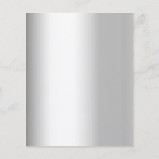 シルバーフローラ予算結婚25周年 (裏面)