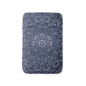 シルバーフローラ曼荼羅 バスマット (正面縦)