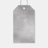 シルバーフローラ結婚レース ギフトタグ (裏面)