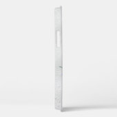 シルバーフローラ赤面ピンクグリッター名 Case-Mate iPhoneケース (裏面 / 右)