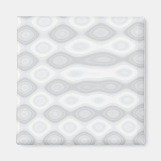 シルバーブラシ仕上げスチールの背景 マグネット (正面)